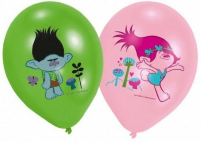BALLOONS TROLLS - 6PCS