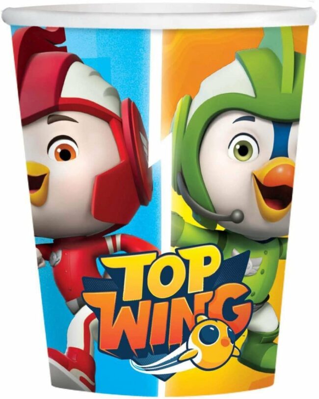 CUPS TOP WING 250ML - 8PCS