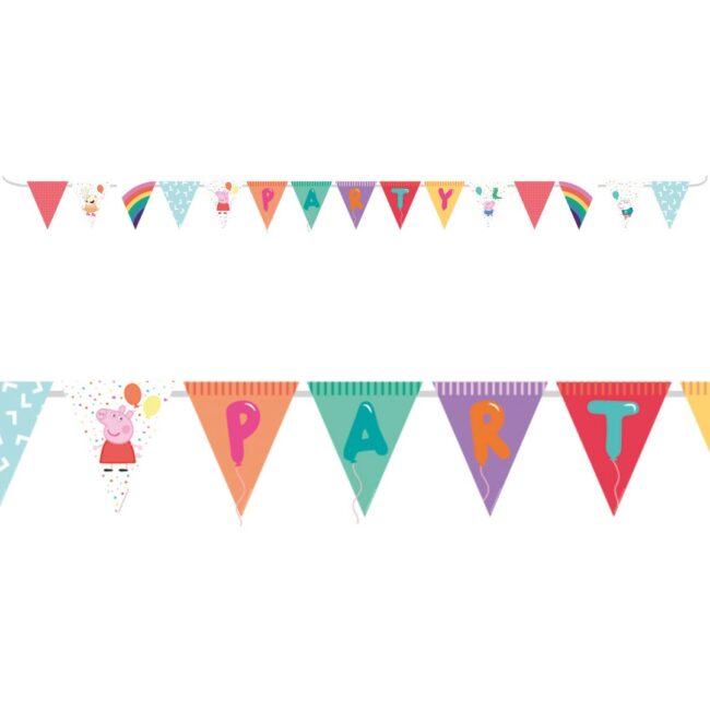PENNANT BANNER PEPPA PIG 330CM