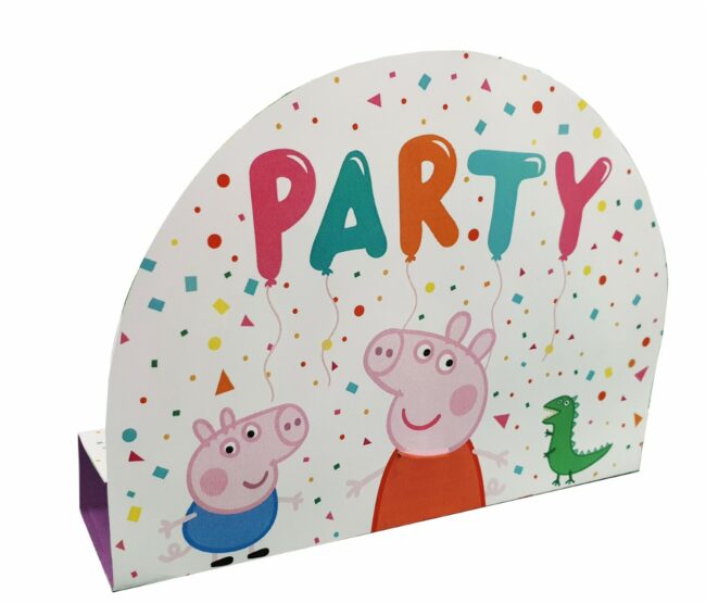 INVITATIONS AND ENVELOPES PEPPA PIG PAPER - 8PCS