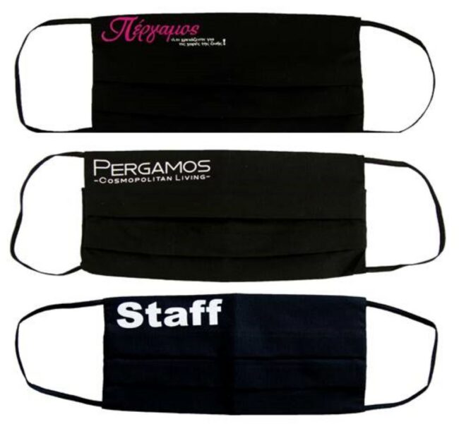 ADULTS CUSTOM LOGO/DESIGN FACE MASK - 1 PIECE