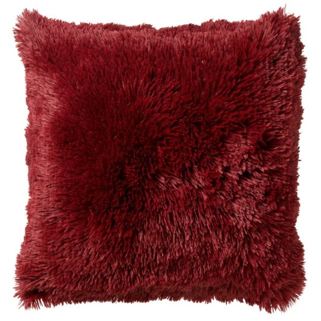 CUSHION COVER FLUFFY MERLOT 45X45CM
