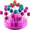 POPS STAND THREE DECK DISPLAY FUCHSIA