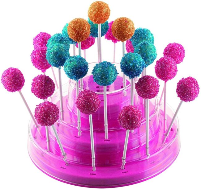 POPS STAND THREE DECK DISPLAY FUCHSIA