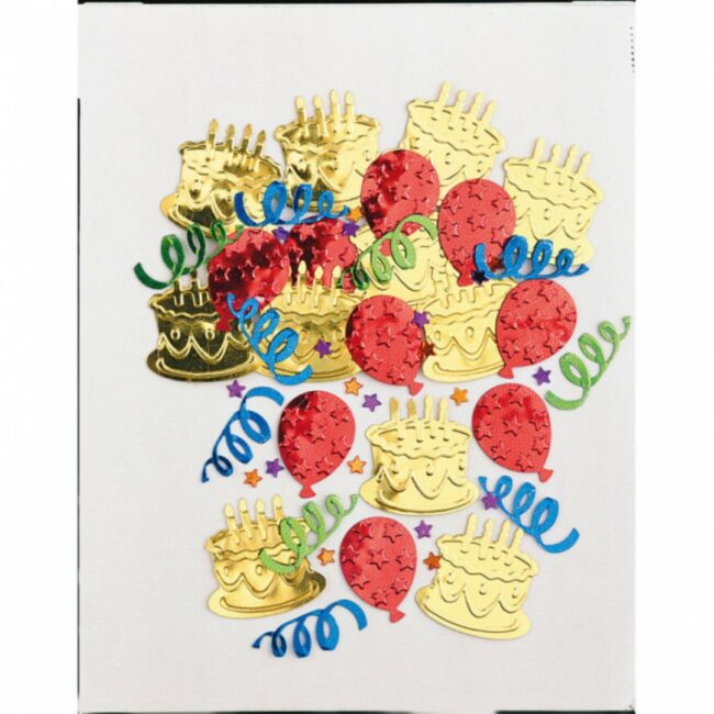 CONFETTI CAKE PARTY MULTICOLOR 14G