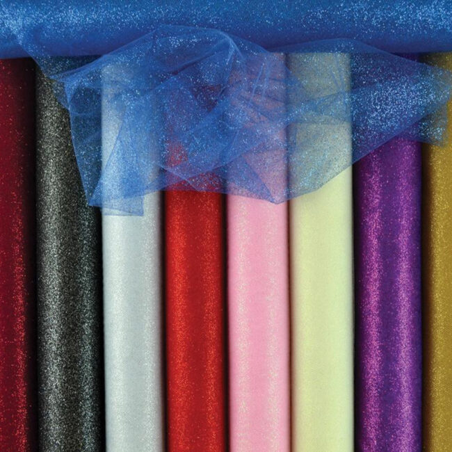 TULLE STRASS 30CMX9M