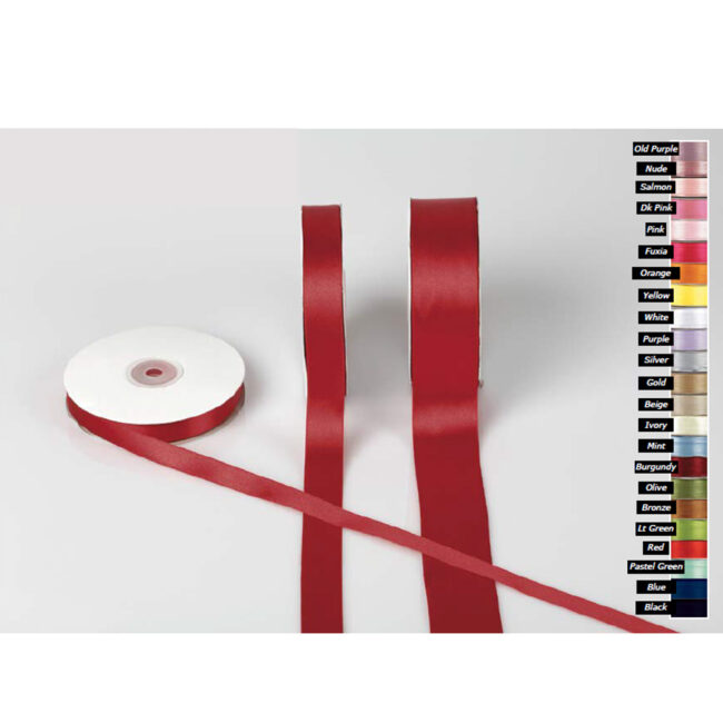 SATIN RIBBON DOUBLE FACE 2.3CMX45M