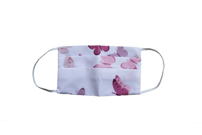 KIDS BUTTERFLY FACE MASK - 1 PIECE