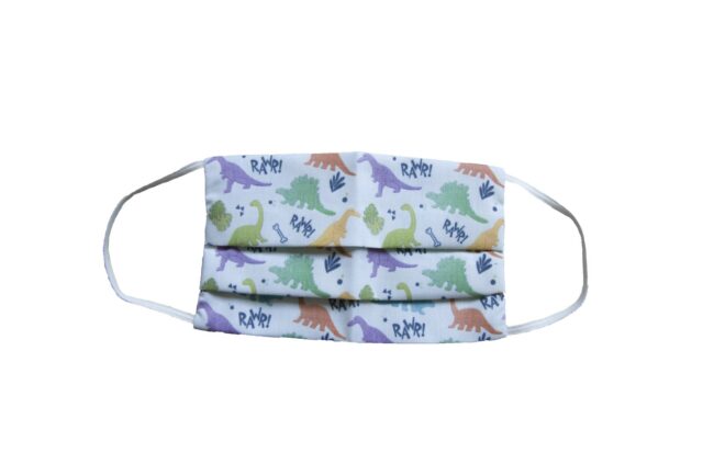 KIDS FACE MASK DINOSAUR - 1 PIECE