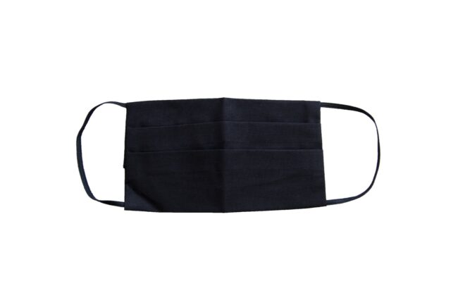 ADULTS BLACK FACE MASK - 1 PIECE