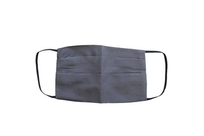 ADULTS GREY FACE MASK - 1 PIECE