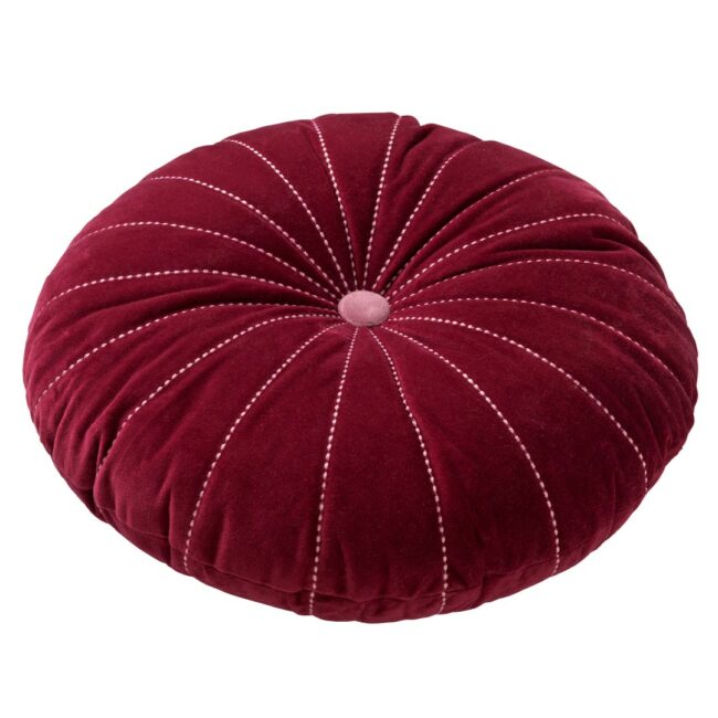 CUSHION COVER MAAN RED PLUM 50CM - Image 2