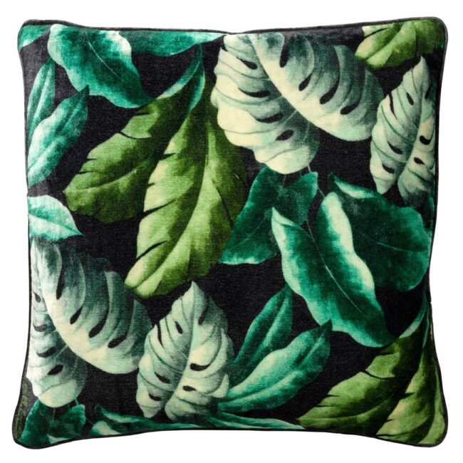CUSHION COVER MOBY BLACK 45X45CM