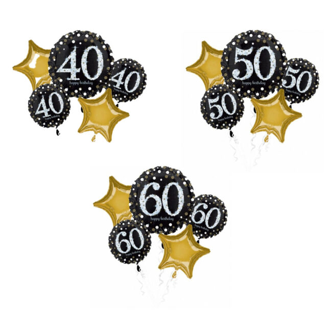 FOIL BALLOONS SPARKLING BIRTHDAY