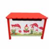 STORAGE BOX MUSHROOM 48X32X29,5CM