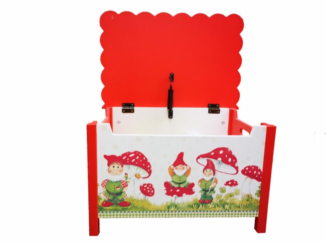 STORAGE BOX MUSHROOM 48X32X29,5CM - Image 2
