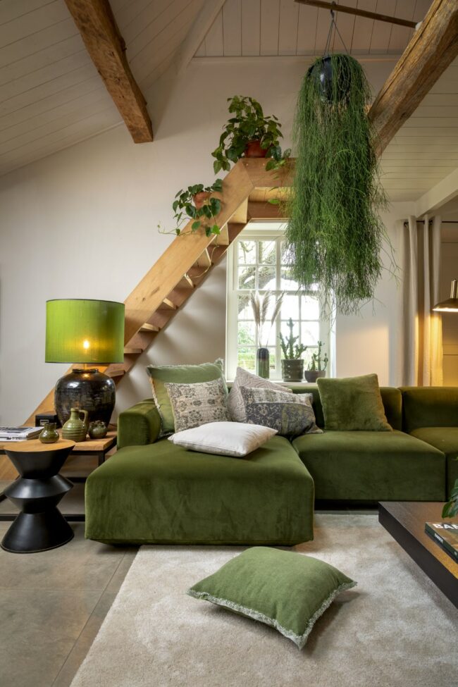 CUSHION COVER NEAL CALLISTE GREEN 40X60CM - Image 5