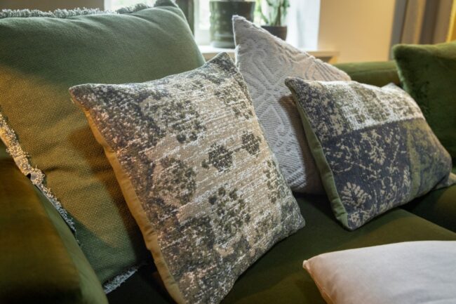 CUSHION COVER NEAL CALLISTE GREEN 40X60CM - Image 4