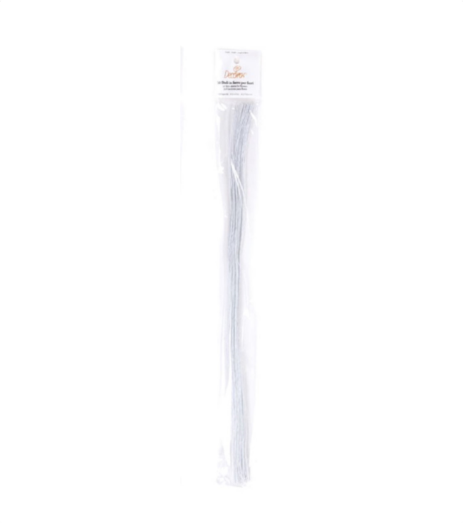 FLORIST WIRES WHITE - 50PCS