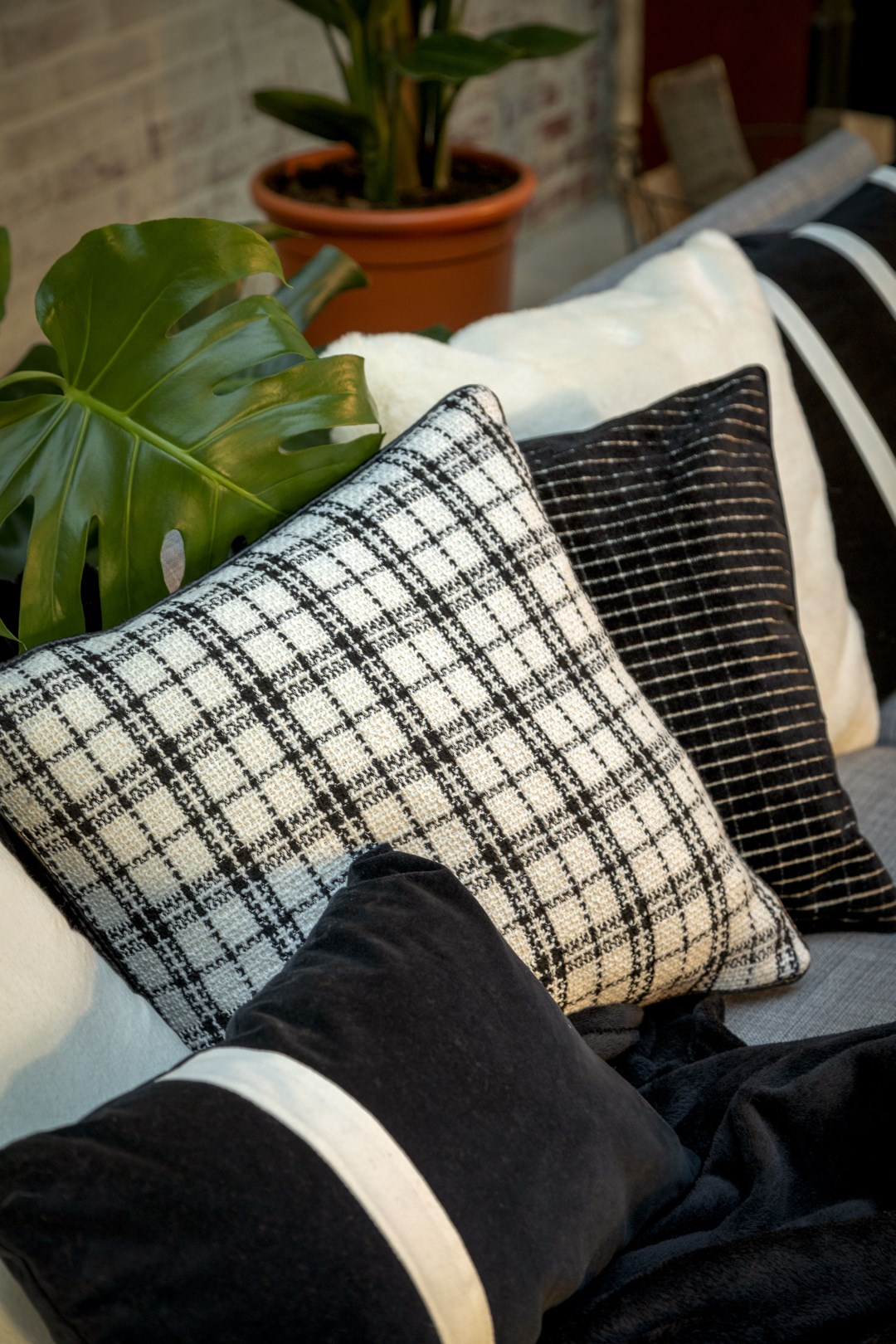 CUSHION COVER PIPPA RAVEN BLACK 30X50CM - Image 5