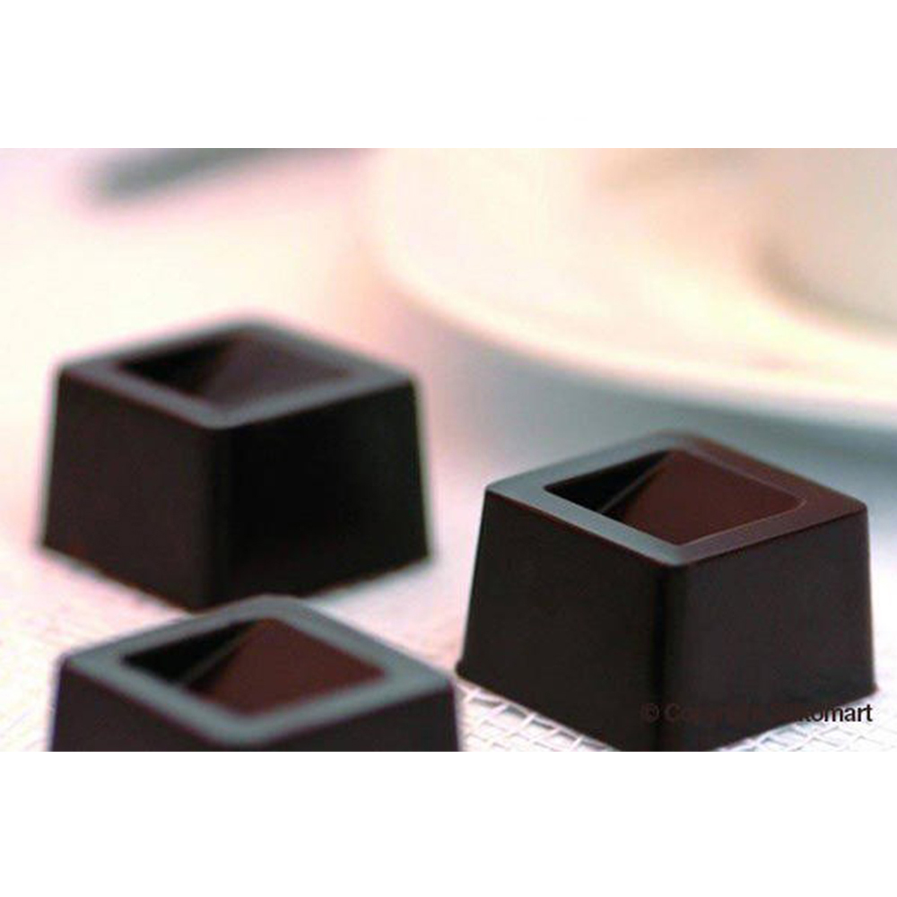 EASY CHOCOLATE SILICONE MOULD CUBO 26X26XH18MM
