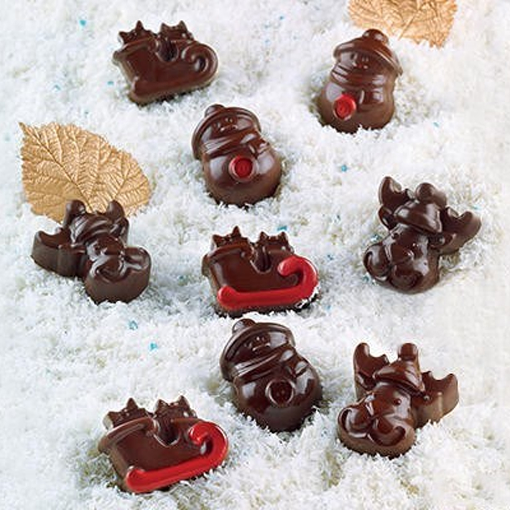 EASY CHOCOLATE SILICONE MOULD SCG23 CHOCO WINTER