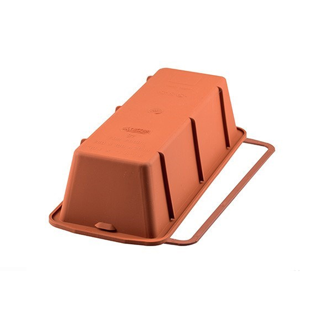 SFT330 CLASSIC SILICONE MOULD PLUM CAKE 260 x 110 h 65 mm - Image 2