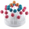 WHITE POPS STAND - THREE DECK DISPLAY