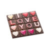 'I LOVE YOU' CHOCOLATE MOULD 135X135XH13MM - Image 2