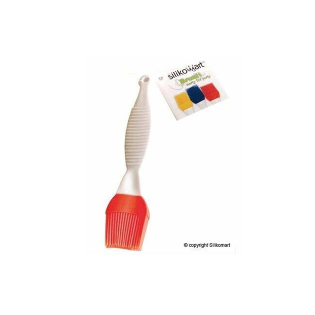 SMALL SILICONE BRUSH YELLOW 180X185XH15MM