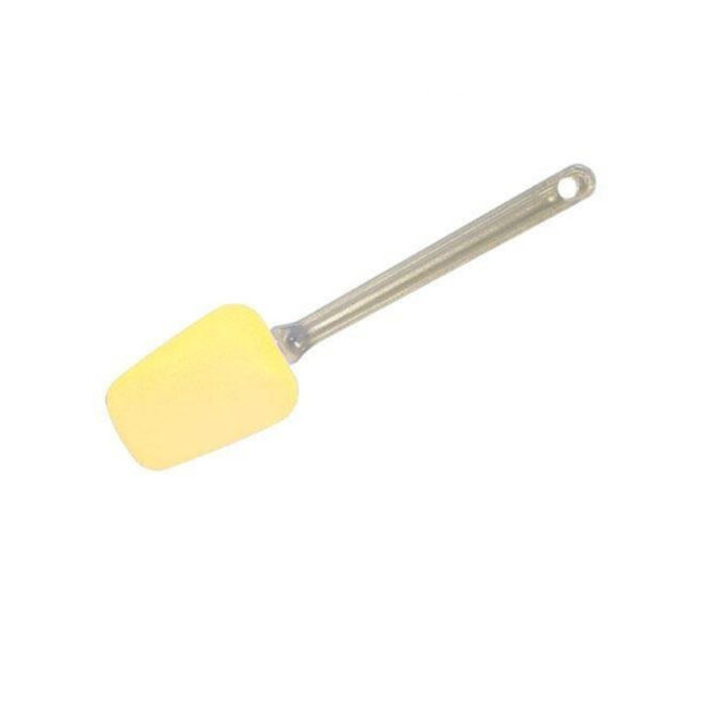 SPOON SILICONE SPATULA YELLOW 255X260XH15MM