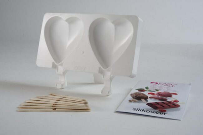 SET OF 2 EASY CREAM HEARTS - Image 5