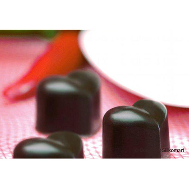 CHOCOLATE SILICONE MOULD MONAMOUR 30X22XH25MM - Image 3