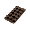 EASY CHOCOLATE SILICONE MOULD VERTIGO 241X28XH20MM