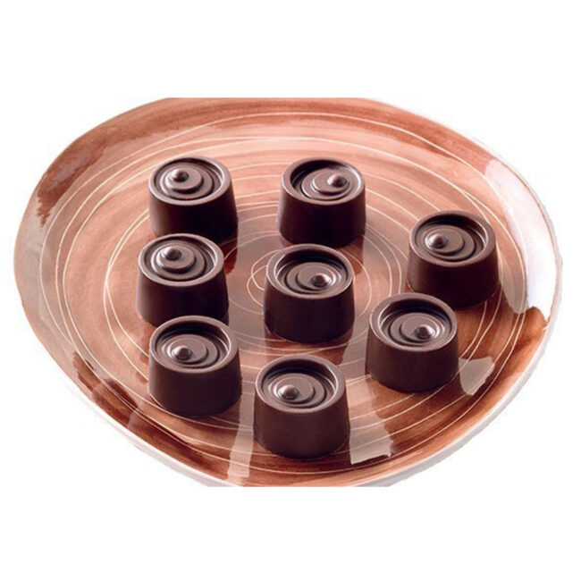 EASY CHOCOLATE SILICONE MOULD VERTIGO 241X28XH20MM - Image 3