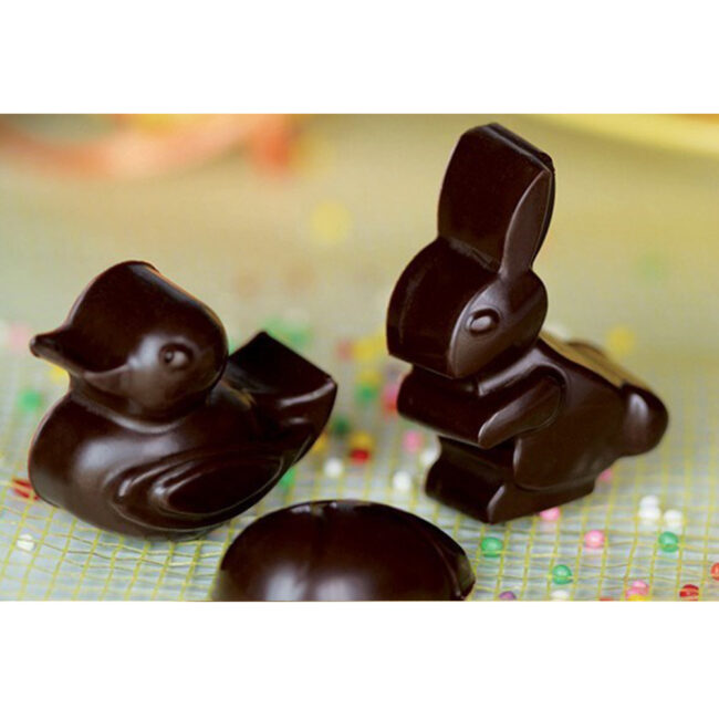 EASY CHOCOLATE SILICONE MOULD EASTER 30X43XH16MM - Image 3