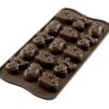 EASY CHOCOLATE SILICONE MOULD SCG23 CHOCO WINTER