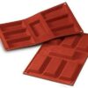 SF054 CLASSIC SILICONE MOULD FINANCIERS 95 x 45 h 12 mm