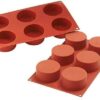 SF127 CLASSIC SILICONE MOULD CYCLINDERS O 70 h 35 mm