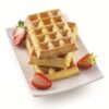 SF155 SILICONE MOULD WAFFLE 130 x 81 x 17mm - Image 2