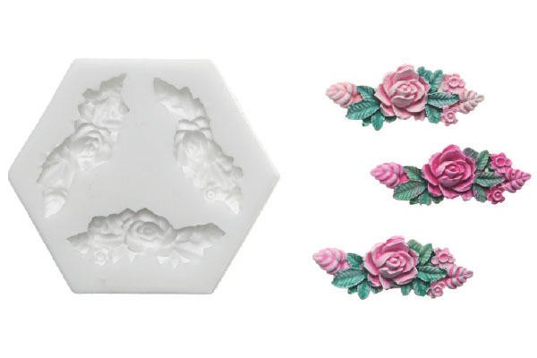 SUGARFLEX SILICONE MOULD ROSES