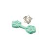 SILICONE MOULD STAR FLOWER LIGHT BLUE 100X140XH30MM - Image 2
