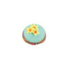 SILICONE MOULD STAR FLOWER LIGHT BLUE 100X140XH30MM