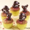 MERRY XMAS - SILICONE MOULD BROWN - Image 2