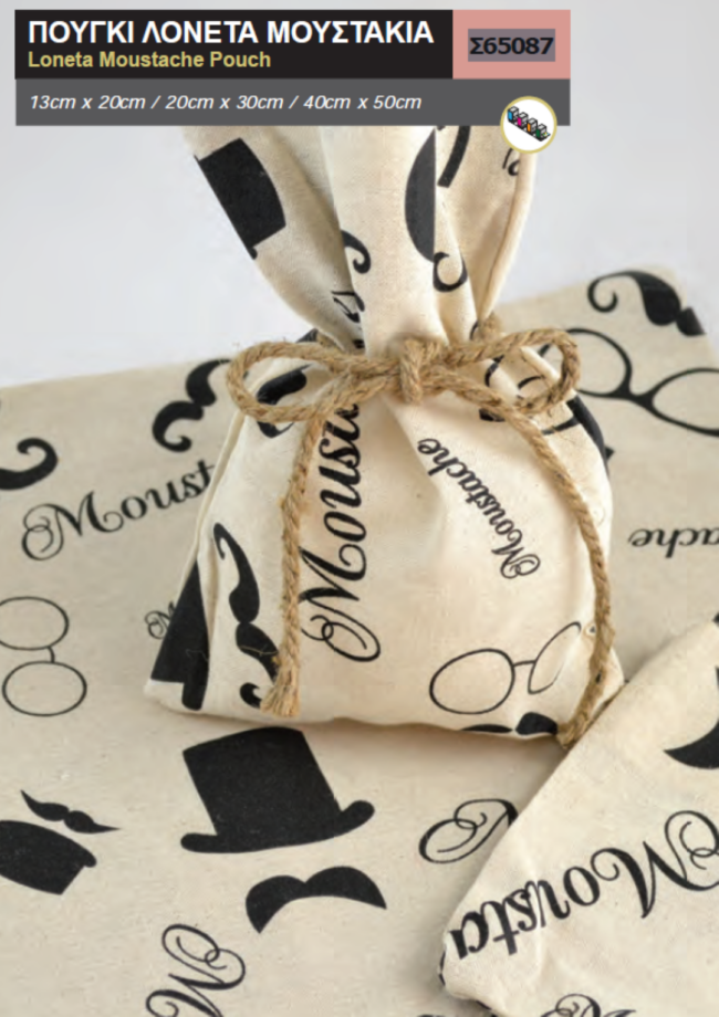 LONETA MOUSTACHE POUCH