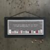 CHRISTMAS SIGN - IT'S NOT WHAT'S UNDER THE TREE 20X10X0.7CM - Image 3