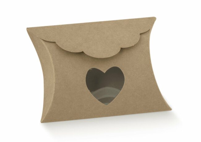 BUSTA CON FINESTRA CUORE AVANA