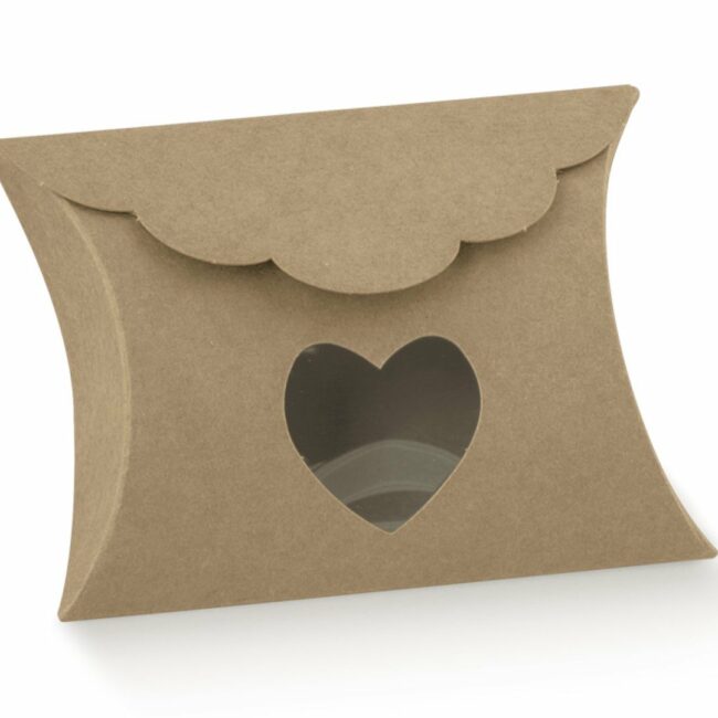 BUSTA CON FINESTRA CUORE AVANA