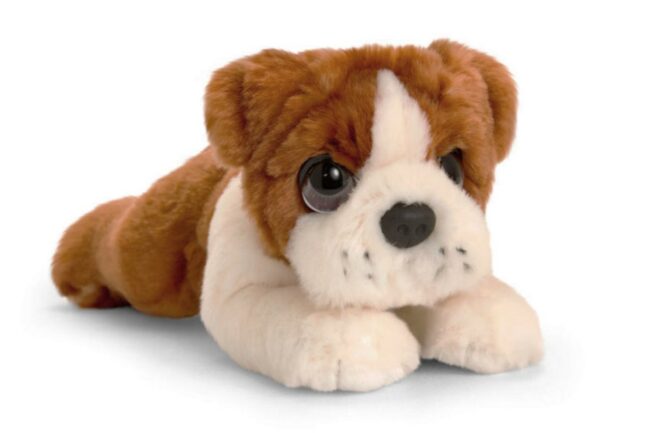 25CM SIGN CUDDLE PUPPY BULLDOG