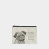 PURSE PUG 13.5X10X0.7CM
